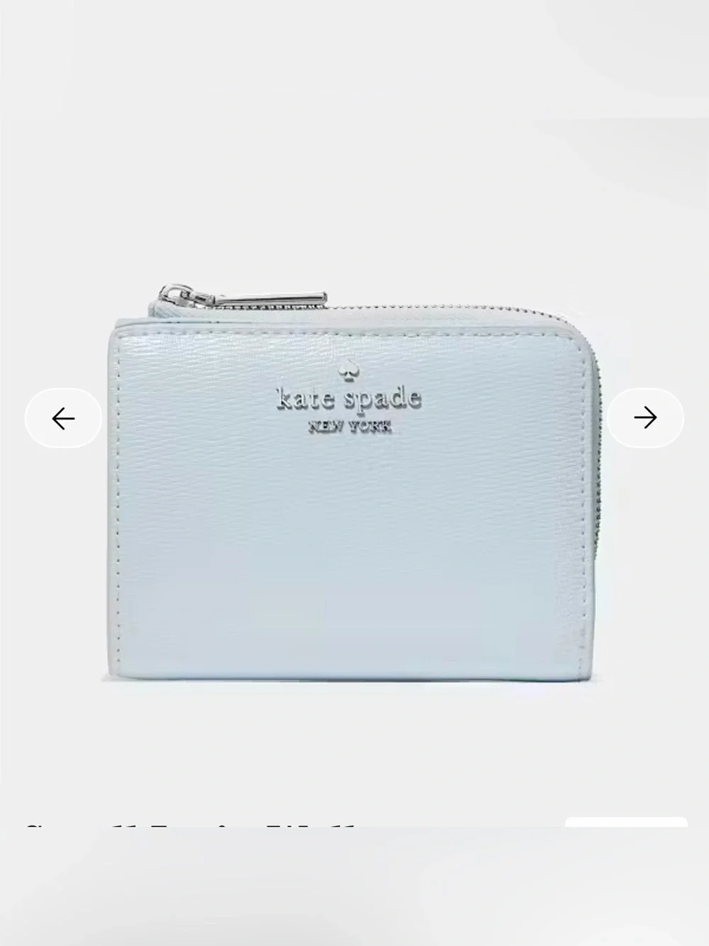 Kate Spade - Small L-zip Wallet